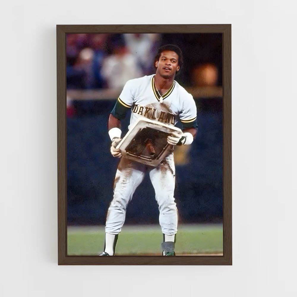 Poster Rickey de henderson – affiche Baseball (vue 5)